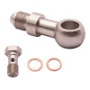 M10x1.0 4AN Turbo Aluminium Alloy Oil Feed Banjo Bolt kit 1.5mm Restrictor