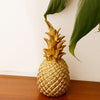 Creative Resin Pineapple Shaped Ornament Gift Home Desktop Decoration Gold