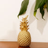 Creative Resin Pineapple Shaped Ornament Gift Home Desktop Decoration Gold