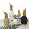 Creative Resin Pineapple Shaped Ornament Gift Home Desktop Decoration Gold