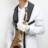 Adjustable Saxophone Sax Soft Cotton Padded Shoulder Strap with Hook Clasp