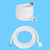 Washer PVC Water Pipe Connector Washing Machine Inlet Hose Pipe 3/4 4m