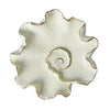 Resin Wall Decoration Ornament for Home Background Decor Beige Lotus Leaf M