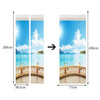 3D Self Adhesive Door Wall Fridge Sticker Mural Scene Home Decor Decal #5