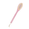 Long Handle SPA Bath Exfoliation Brush Body Shower Scrubber Massager Pink