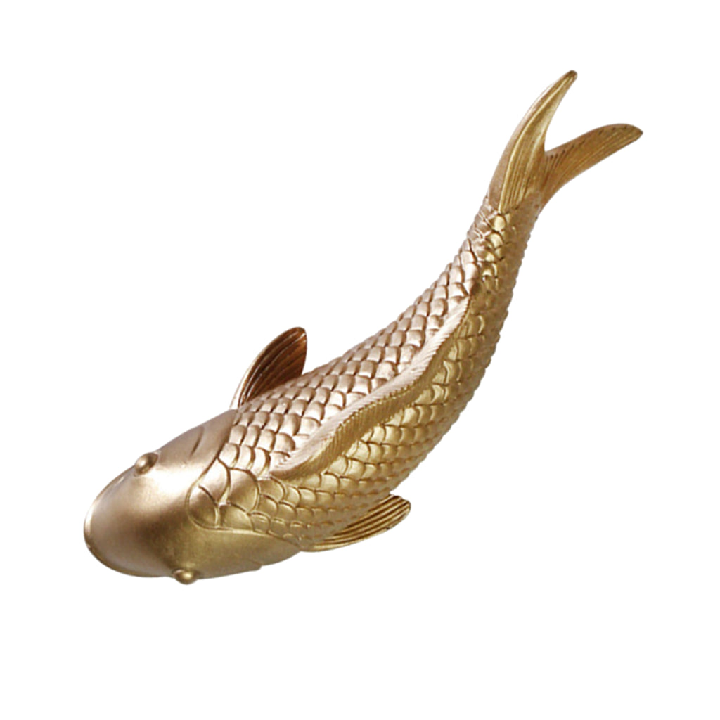 Resin Wall Decoration Ornament for Home Background Wall Decor Carp Right