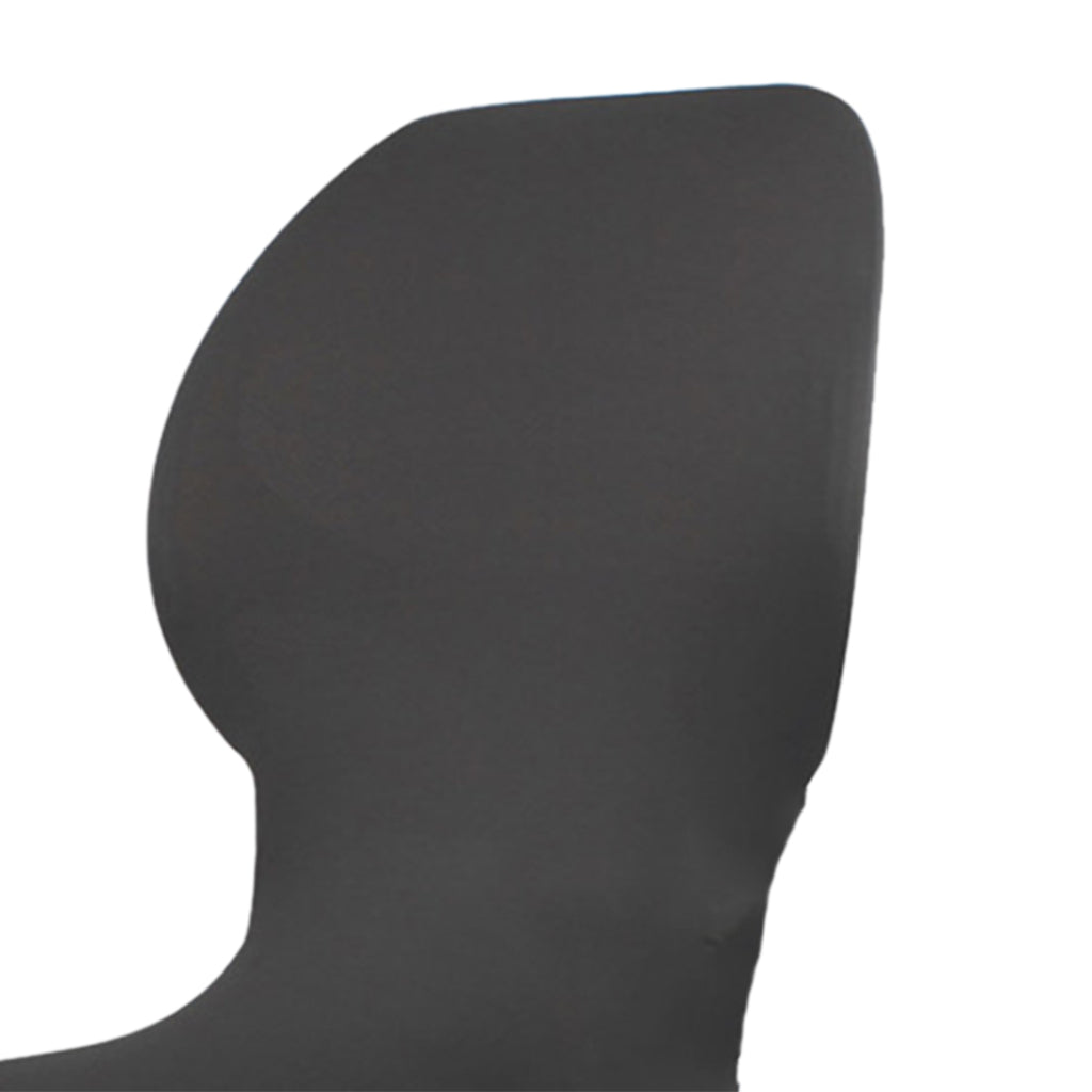 Elastic Swivel Computer Chair Cover Office Seat Slipcover Protector DarkGrey