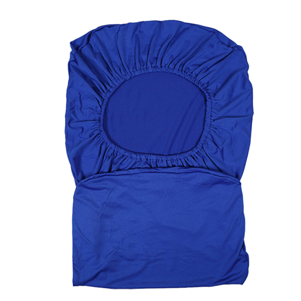 Elastic Swivel Computer Chair Cover Office Seat Slipcover Protector - Blue