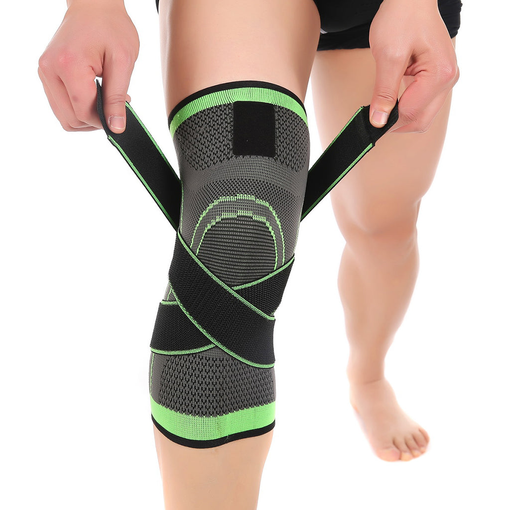 Breathable Knee Compression Sleeve Support Brace Guard Protector Wrap M