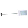 Solar LED Sensor Pathway Light Outdoor Yard Lamp with Pole White with Pole