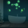 Glow In the Dark Solar System Nine Planet Wall Sticker Kids Bedroom Decor #1