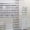 Privacy Window Film Static Cling No Glue Glass Sticker  Stripe, 50 x 200cm