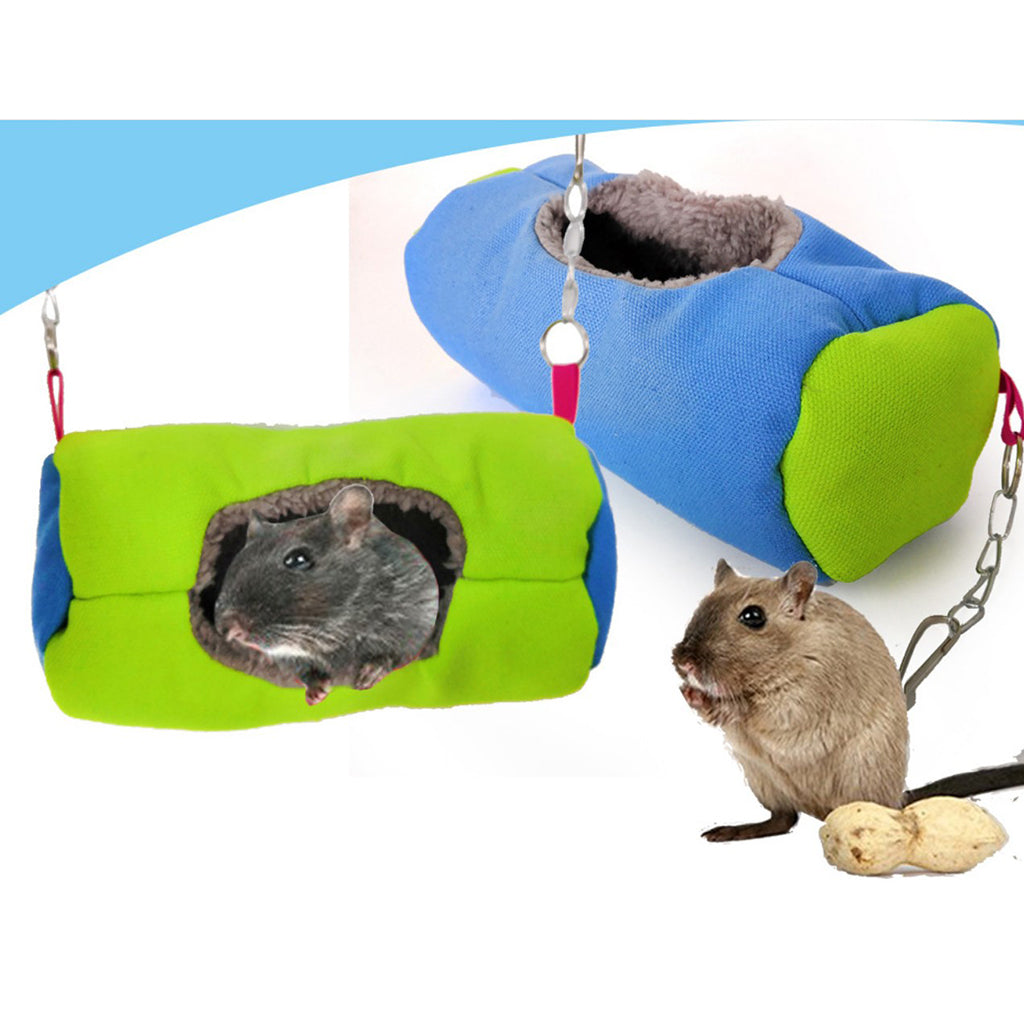 Pet Hamster Hammock Bird Winter Sleeping Bed Nest Small Animal Sleep Cages L