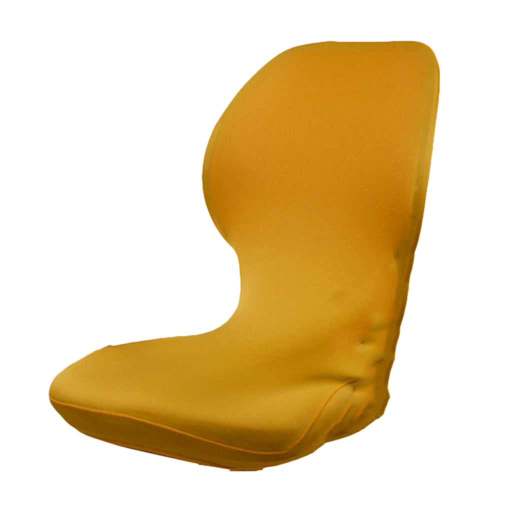 Elastic Swivel Computer Chair Cover Office Seat Slipcover Protector - Golden