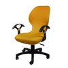 Elastic Swivel Computer Chair Cover Office Seat Slipcover Protector - Golden