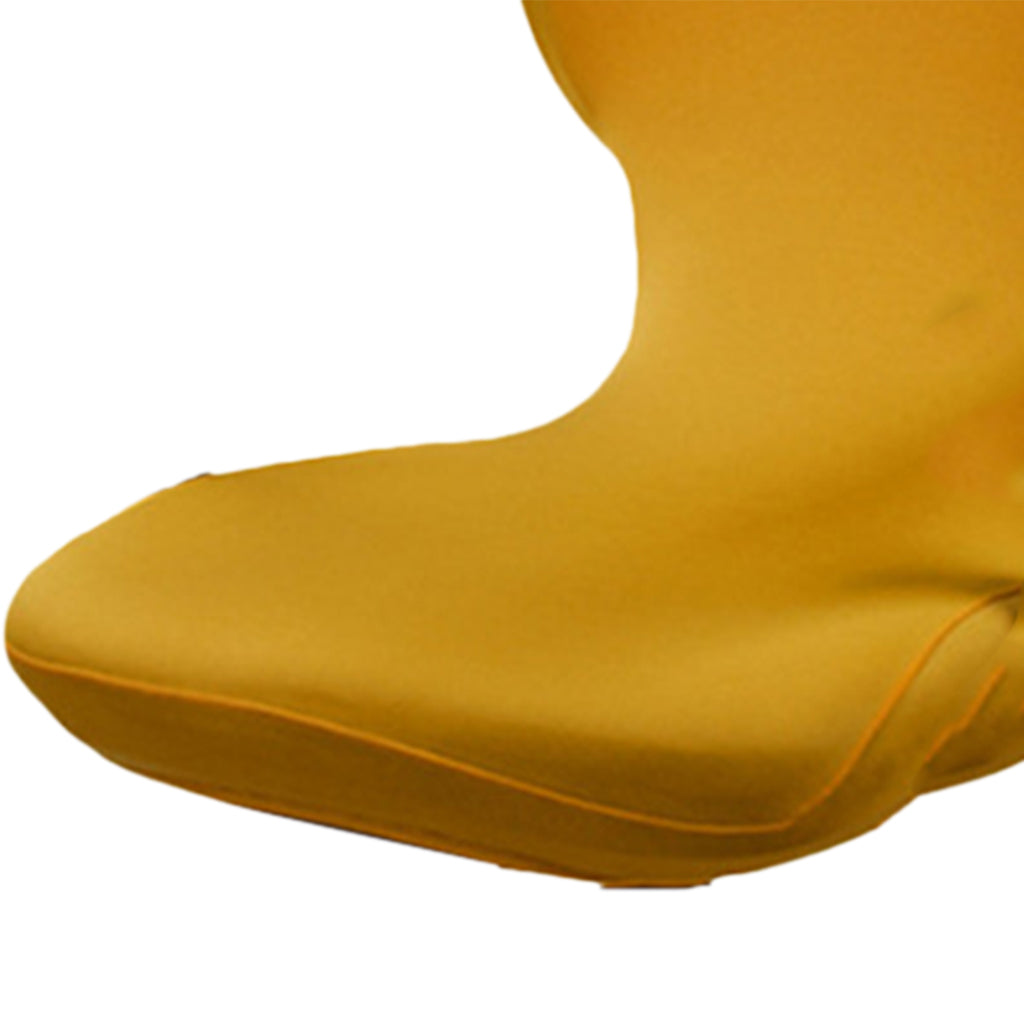 Elastic Swivel Computer Chair Cover Office Seat Slipcover Protector - Golden