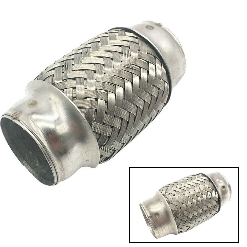 1.5inx 4in Exhaust Flexible Tube Joint Repair Adaptor Pipe, Stainless steel