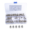 100 Pack Lot - M5x16 Rack Mount Cage Nuts & Screws w/ Washers - Square Clips