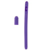 Slim Silicone Case Stand With Cap Keeper Holder for Apple Pencil Purple