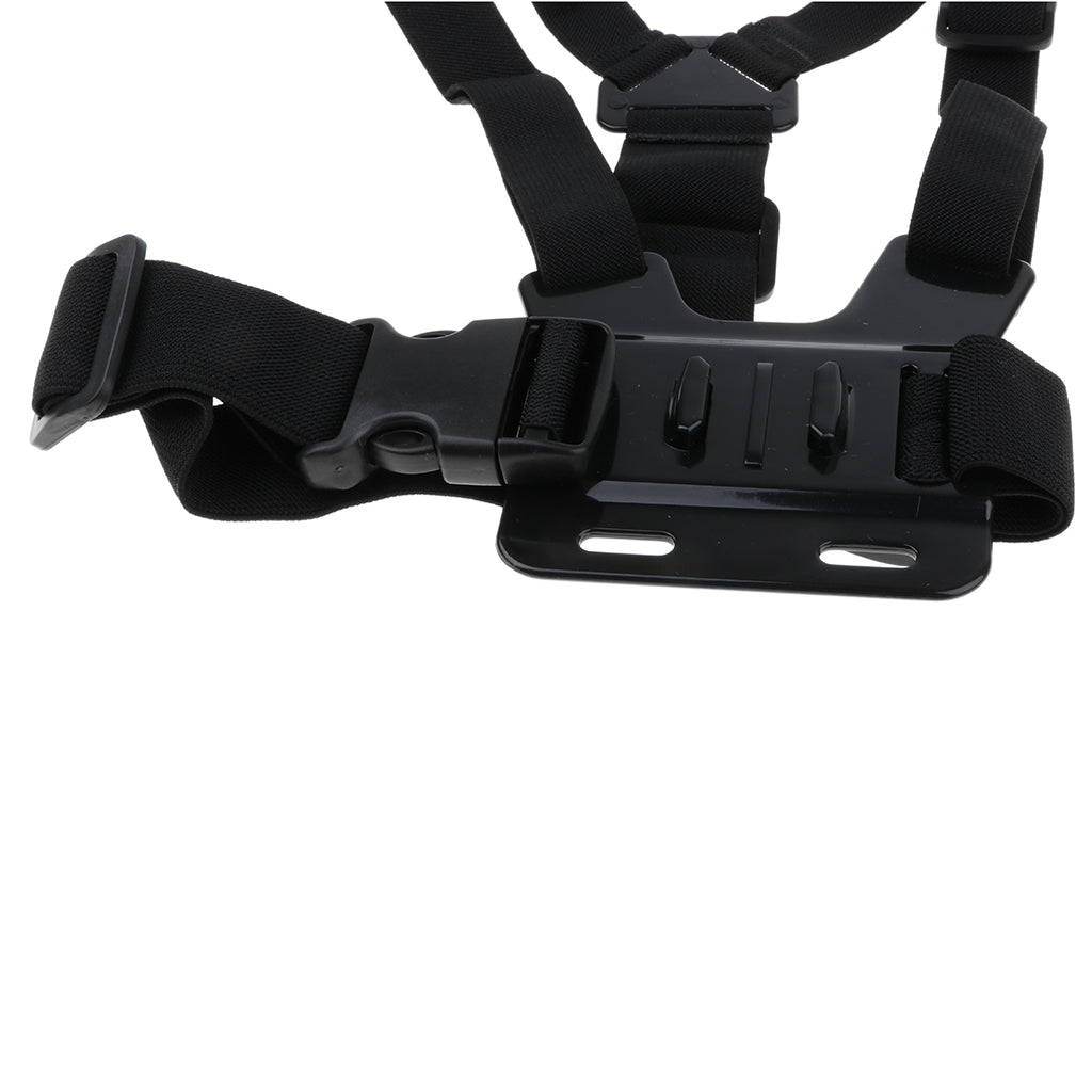 Chest Mount Harness Strap Holder with Phone Clip Horizontal+Vertical Shot