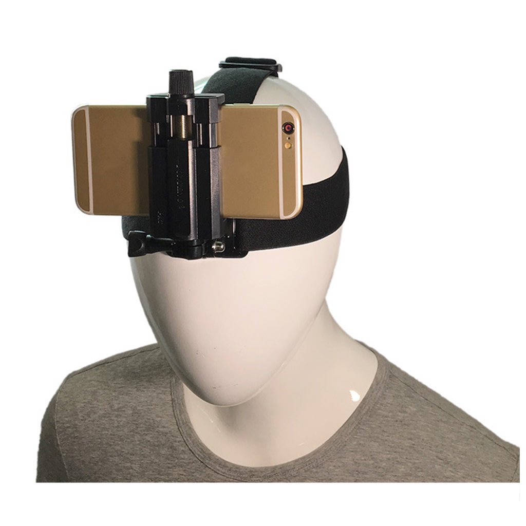 Head Strap Mount Headband Holder Phone Clip Holder for Smartphones