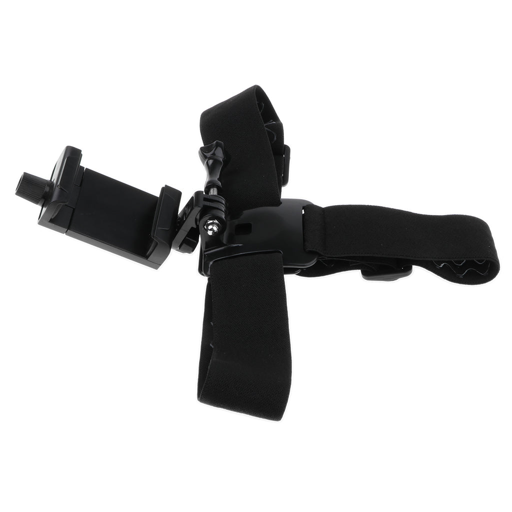 Head Strap Mount Headband Holder Phone Clip Holder for Smartphones