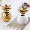 Ceramic Pineapple Piggy Bank Coin Bank Saving Money Box Kids Gift Gold