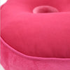 Memory Foam Donut Ring Waist Cushion Seat Chair Seat Pillow Purple