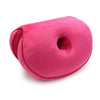 Memory Foam Donut Ring Waist Cushion Seat Chair Seat Pillow Rose Red