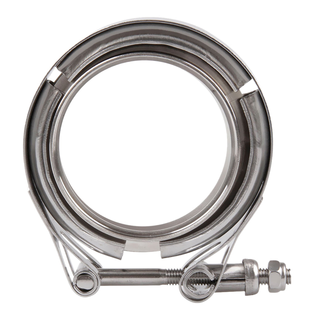 Stainless Steel V Band Downpipe Flange Clamp Turbo Exhaust Downpipe 2.5 Inch