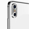 Metal Phone Camera Lens Protector Full Coverage Ring for iPhone X Rose Gold