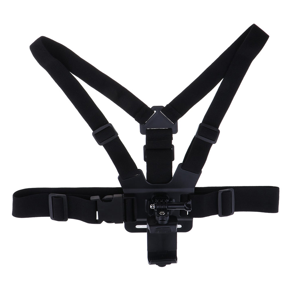 Chest Body Harness Mount Strap Cellphone Holder Bracket Mobile Phone Clip