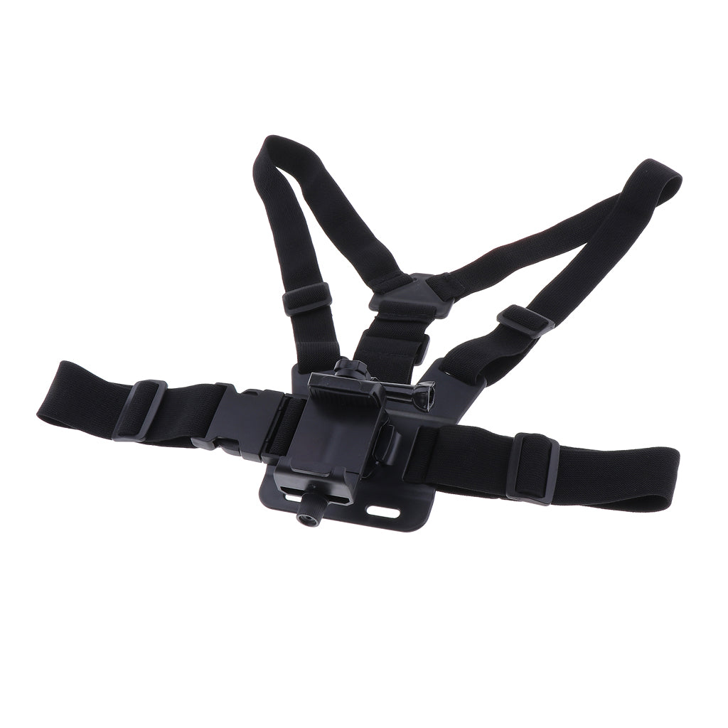 Chest Body Harness Mount Strap Cellphone Holder Bracket Mobile Phone Clip