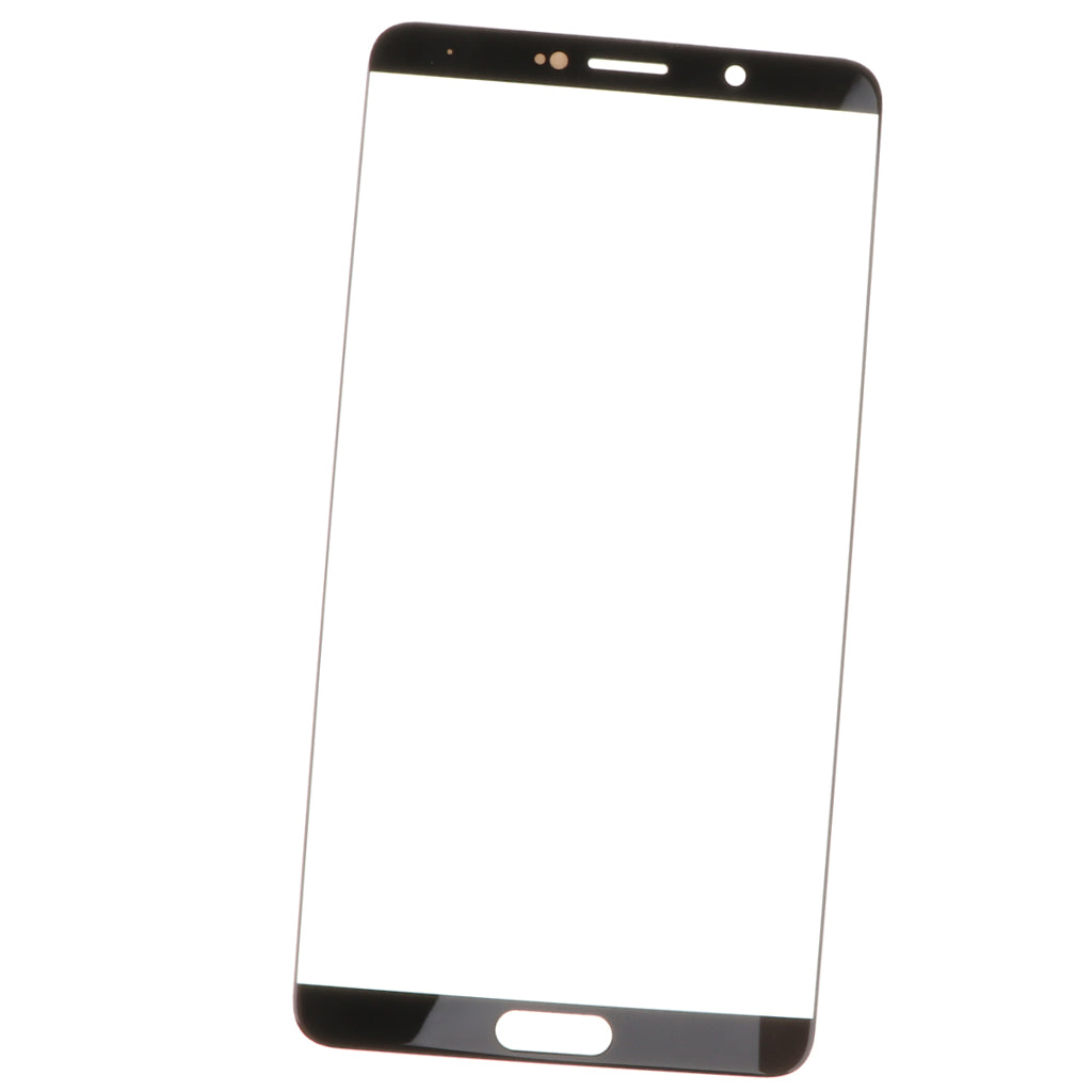 Front Outer Lens Glass Screen Lens Cover Replacement for Huawei Mate10 black