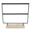 Iron Made Earring Display Rack Large Black