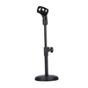 Desktop Microphone Stand Liftable Mic Bracket With Disc Base Mic Accs Parts