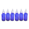 6Pcs Glass Eye Dropper Dispenser Bottles for Essential Oils Perfume 50ML