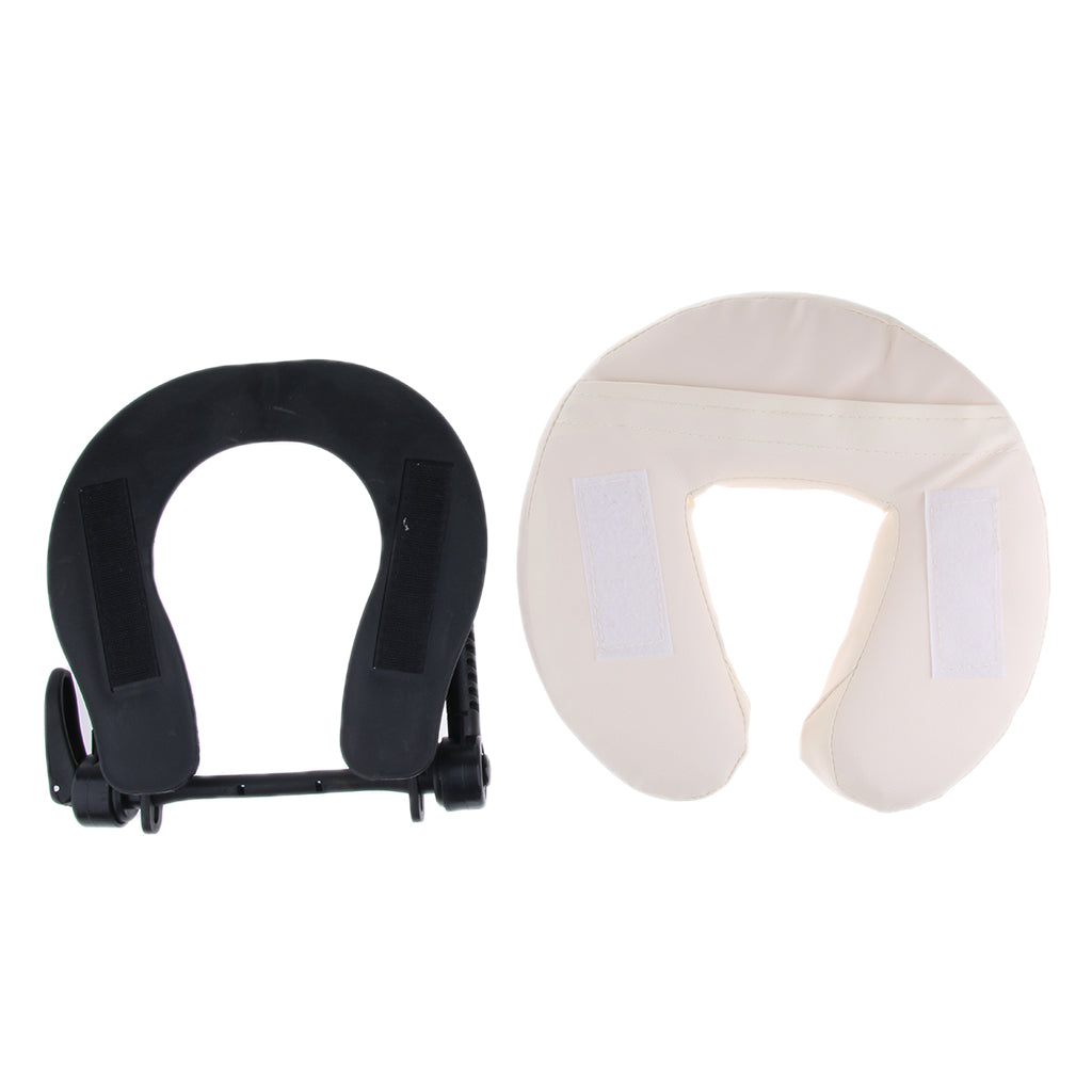 3Pcs Face Cradle Cushion Pad Arm Support Pillow Set for MassageTable Bed