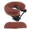 3pcs Face Cradle Cushion Arm Support Pillow Set for Massage Table Bed Red