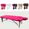 Acupuncture Massage Table Bed Fitted Pad Face Cradle Hand Pillow Cover Rose Red