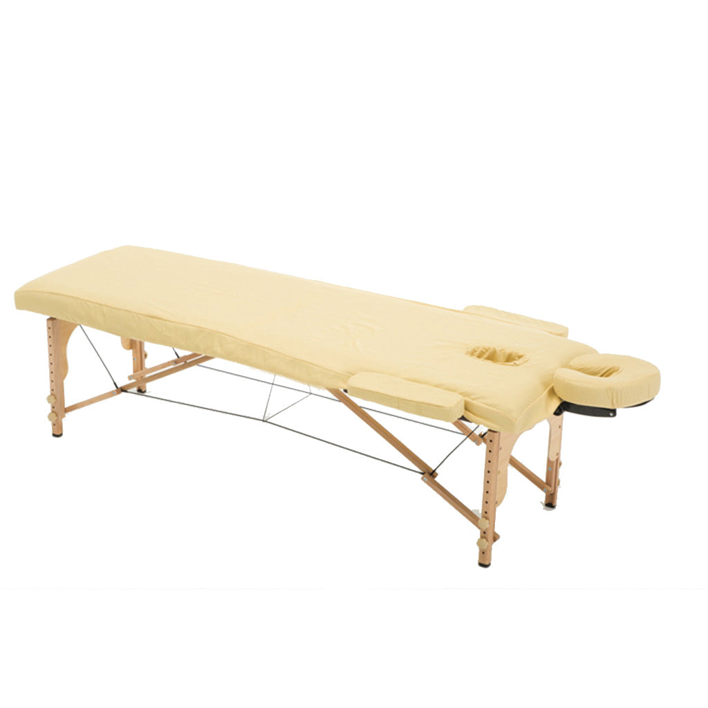 Acupuncture Massage Table Bed Fitted Pad Face Cradle Hand Pillow Cover Yellow