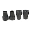 4 Pieces Walking Stick Ferrule Rubber Crutch Tips Bottom End Protector 16mm