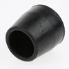 4 Pieces Walking Stick Ferrule Rubber Crutch Tips Bottom End Protector Black