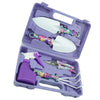 Garden Tools Set, 5 Pieces Gardening Tools with Purple Floral Print