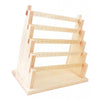 Wood Earring Stand Earring Holder Display Stand Jewelry Display Rack 5 Tier