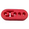 Universal Polyurethane Muffler Exhaust Hanger Hangers 4PCS Red