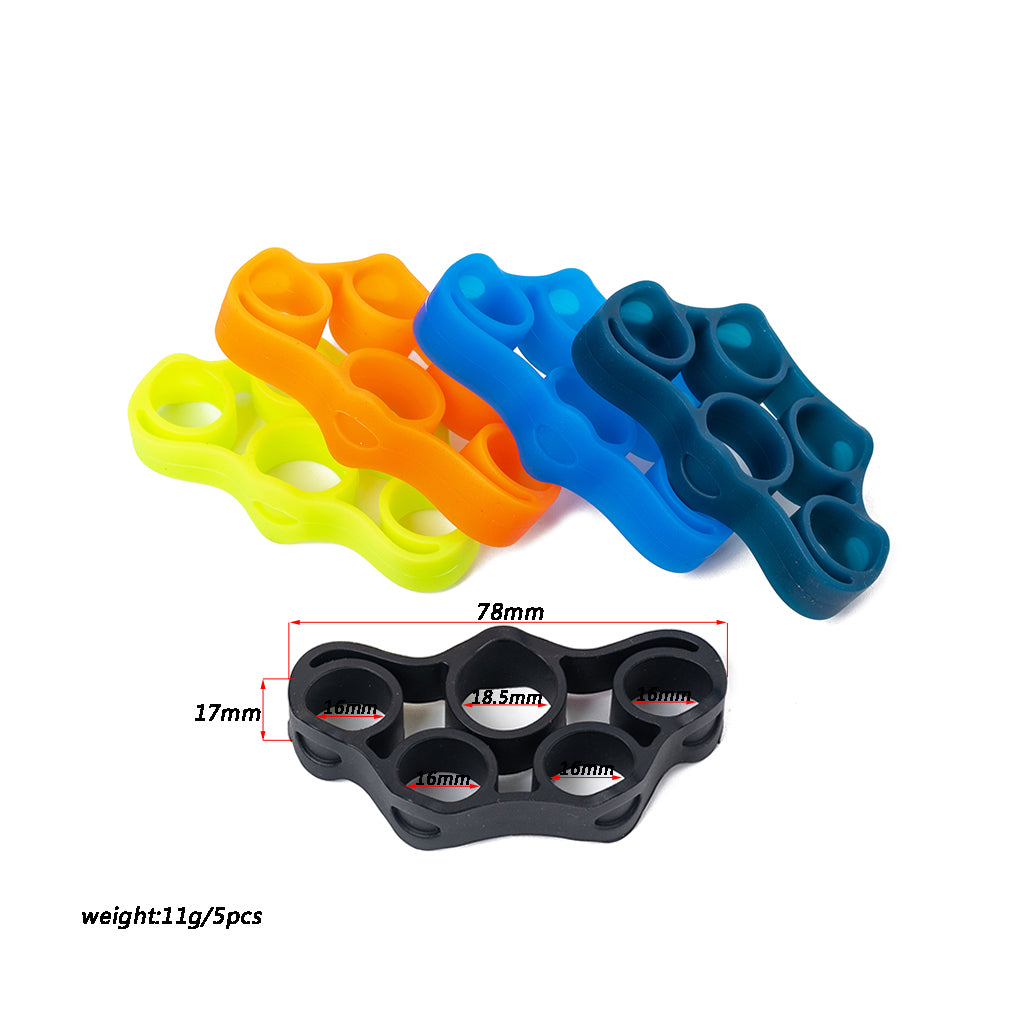 Silicone Finger Gripper Strength Trainer Resistance Band