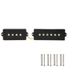 2pcs Bridge & Neck Sealed Humbucker Pickup for 5 String Electric Bass Guitar