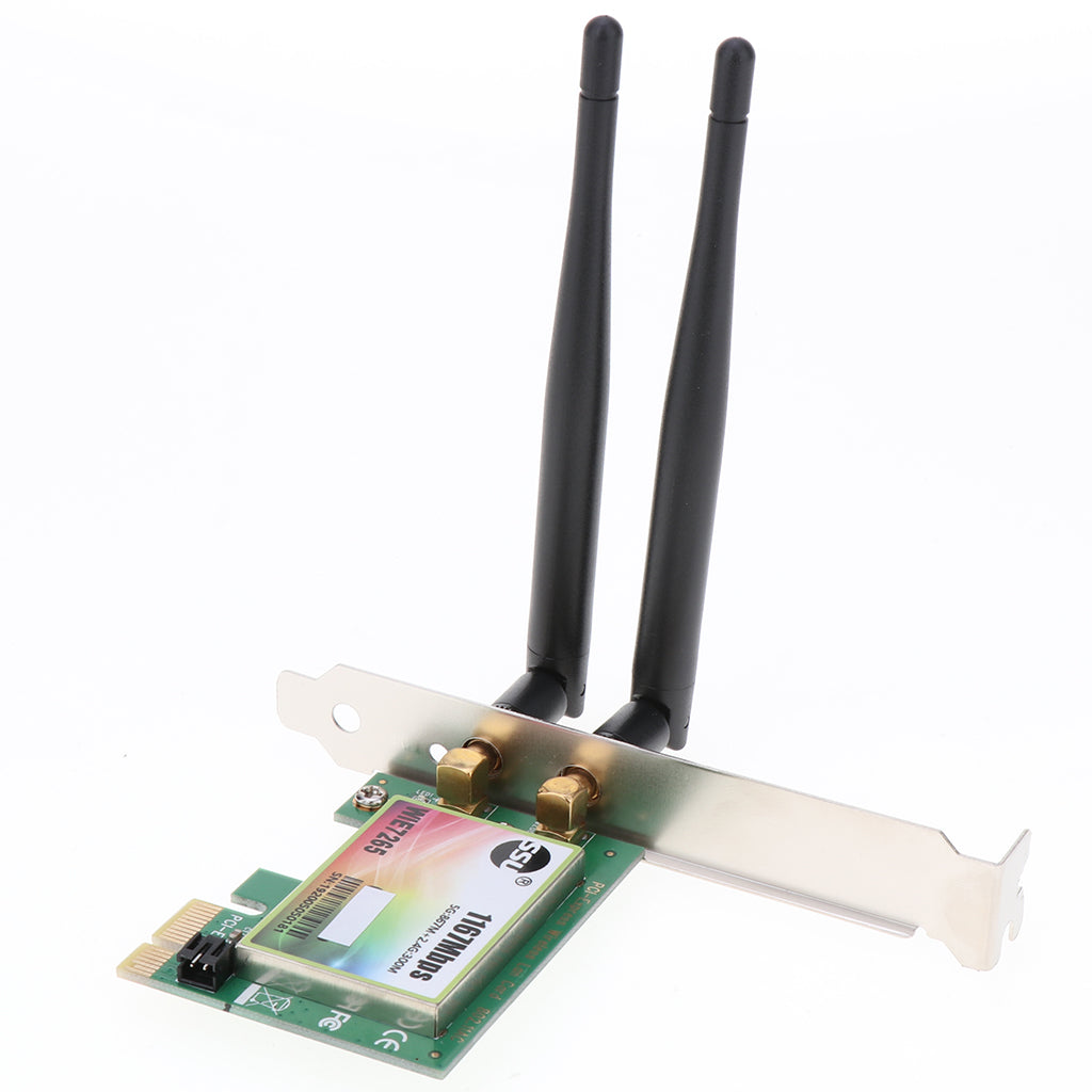 600M Wireless Network Card,PCI-E Express Card Adapter/Dual Band 2.4/5G