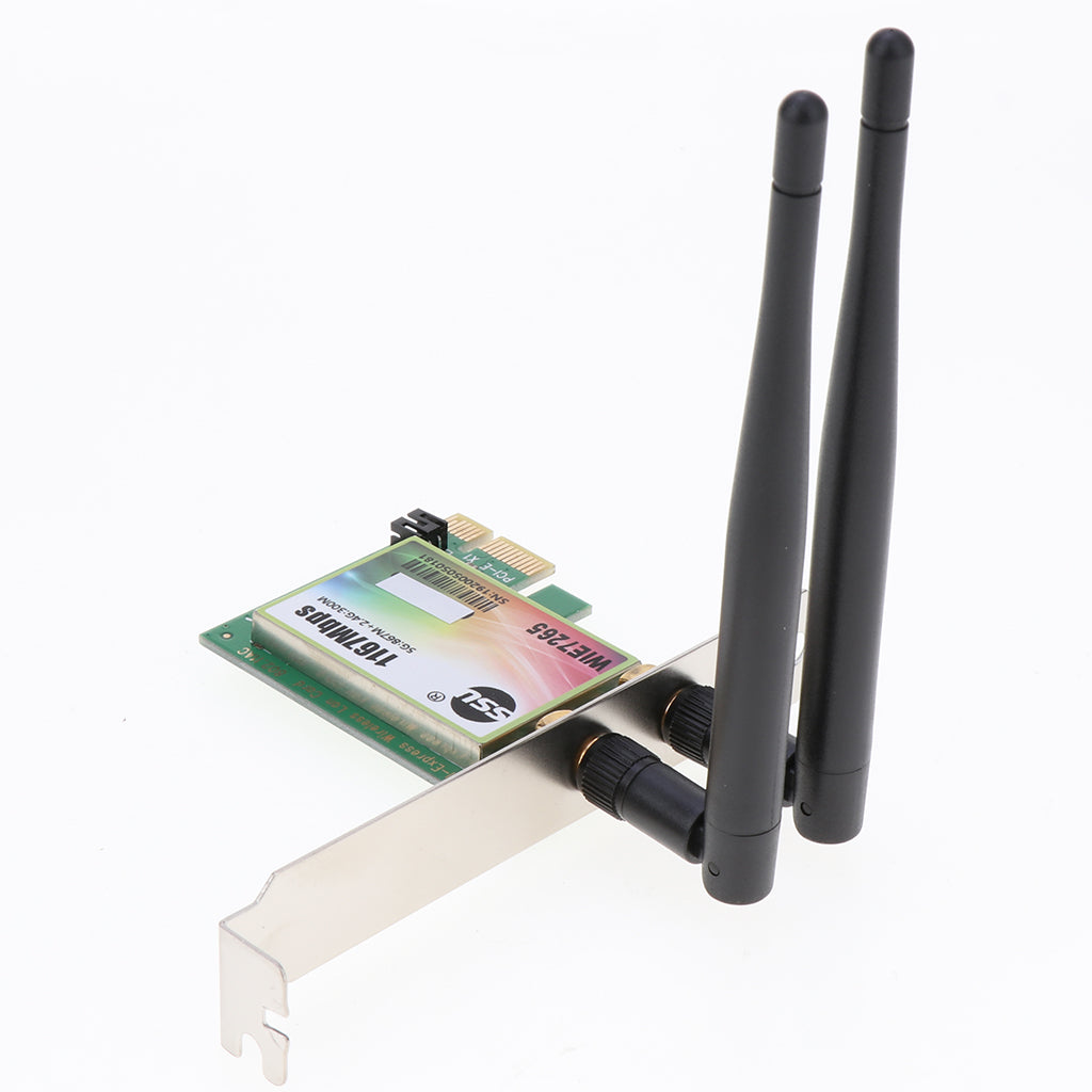 600M Wireless Network Card,PCI-E Express Card Adapter/Dual Band 2.4/5G